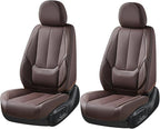 Coverado Seat Covers, Car Seat Covers Front Seats, Car Seat Cover, Car Seat Protector Waterproof, Car Seat Cushion Nappa Leat