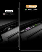 ECOZEN Passenger Side Organizer Tray For 2024-2026 Toyota Tacoma/2025-2026 4Runner - TPE Center Console Organizer Co-Pilot Storage Tray For Tacoma/4Runner Interior Accessories