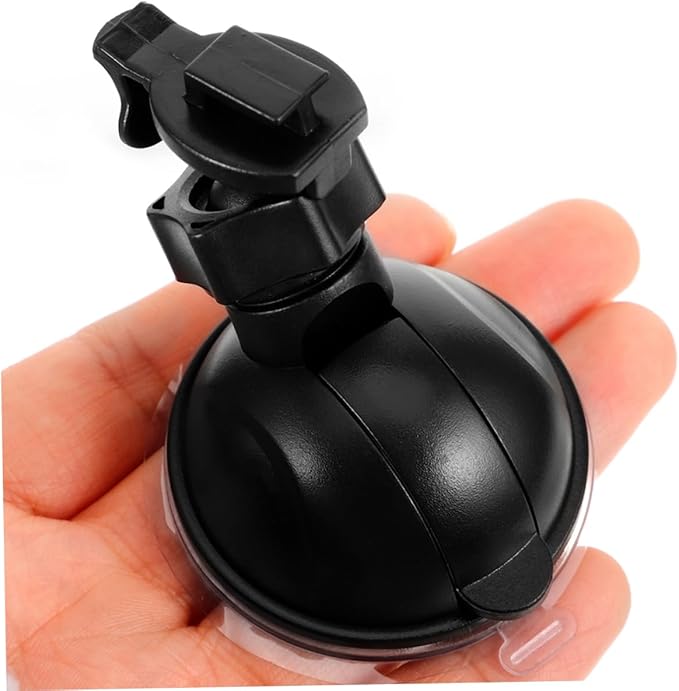 2Pcs Dash Cam Mount Holder with Rotation Mini Suction Cup Design for Stable Support Compatible with Various Car Cameras Secure Windshield Dashboard Installation