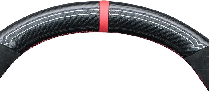 MEWANT Hand Stitched Steering Wheel Cover for Tesla Model 3 2017-2023 / Model Y 2020-2023 for Tesla Model 3/Y Accessories