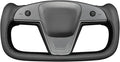 MEWANT Hand Stitched Tesla Model S Yoke Steering Wheel Cover Wrap for Tesla Model S 2021-2023 / Model X 2021-2023 Tesla Yoke Steering Wheel Accessories(3D Style)