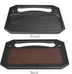 CYDZSW Car Steering Wheel Tray for Eating Food,Steering Wheels Desk Road Trip Essentials for Adults,Car Table Food Trays Organization,Cars Cool Interior Gadgets Accessories(Black)