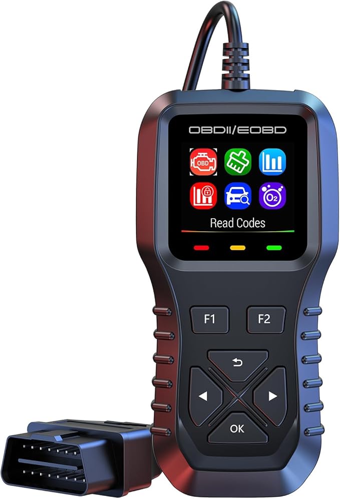 K1 obd2 Scanner,obd2 Scanner Diagnostic Tool,Car Code Reader for Check Engine Light, Real-Live Data, Freeze Frame with Colour