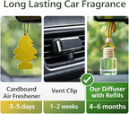 4 Pack Air fresheners | Long lasting car air fresheners, Hand-made in USA | Small room diffuser | Small Business Woman Owned.