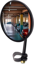 5.9-inch Round Convex Mirror with Tube Mounting Bracket- Convex Blind Spot Mirror for Truck/Bus/Van/Tractor/Tow/Forklift- 1PCS (1)