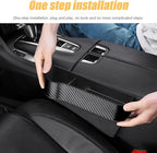 2 Packs Car Seat Gap Filler Organizer, Multifunctional Seat Gap Storage Box with Cup Holder, Console Side Extra Pouchs with USB Car Charger, Auto Accessories for Cellphone Wallet Key
