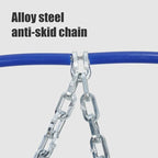 2Pcs Portable Snow Tire Chains, Auto Fixing 1 Min Quick Fit Easy Installation Tire Chains, Universal Emergency Tire Traction 