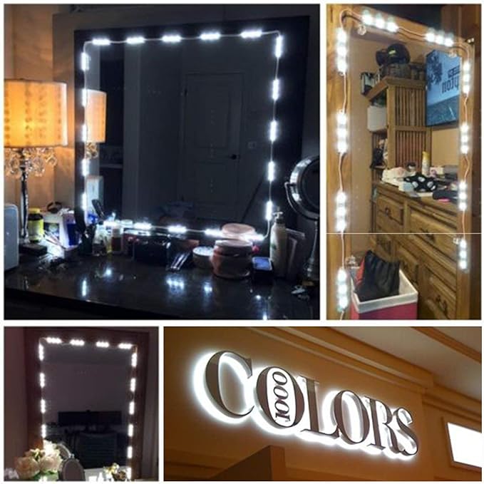 LED Storefront Lights Store Window Lights for Business Waterproof Decorative Light for Advertising Letter Signs Lightbox 5050 SMD Window Strips 40ft 80 Pieces LED Modules 4 Packs