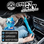 Chemical Guys Sticky Icky Car Cleaning Gel, Green Apple & Sweet Strawberry Scent - Detailing Kit, Car Dust Crevice Cleaner, S