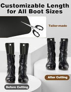 Mellbree Boot Shapers for Tall Boots, 12 Piece (6 Pairs) Boot Stand Up Inserts 14 Inches Boot Shaper Form Inserts for Men and
