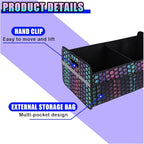 Car Trunk Organizer, Waterproof Large Capacity 600D Oxford Fabric Auto Trunk Storage Container with Pockets,