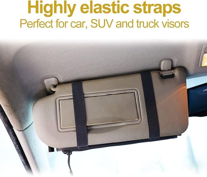Viperade MOLLE Tactical Car Visor Organizer & Storage Pouch