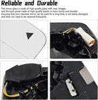 Passenger Side Heated Mirror Glass Fit for Mercedes Benz G550 W463 GLE350 W166 GLE GL450 X164 ML350 W166 GLS450 X166 GLS Class 2010-2019, with Blind Spot