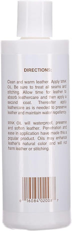 Bee Natural Mink Oil Clear, 8 oz