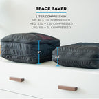 NOMATIC Packing Cubes, Compression Luggage Organizers for Carry-On, Suitcases, Travel Bags, Large