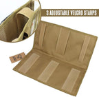 WYNEX Tactical Car Visor Organizer with Double-Sided MOLLE Panel, Universal Vehicle Sun Visor Storage for Essentials & Gear, Compatible with Cars, Pickup Trucks, Vans, SUVs