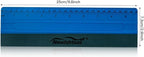 NEWISHTOOL Vinyl Wrap Squeegee for Vinyl, Big Size Wallpaper Smoothing Squeegee, 3 Pack 25CM Decals Squeegee with Ruler & Micro Suede Felt Edge for Sign Making Graphic Window Tint Film Application