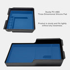 JVMA Center Console Organizer (Full Size) and Armrest Organizer for Tesla Model Y Juniper 2025 2026 and Model 3 Highland 2024-2026 (US Patent)