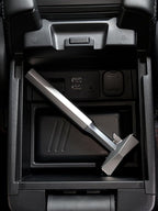 2-in-1 Car Safety Hammer and Seatbelt Cutter Shatters Double-Layer Laminated Glass, All-Metal Tesla-Inspired Design for Cars,