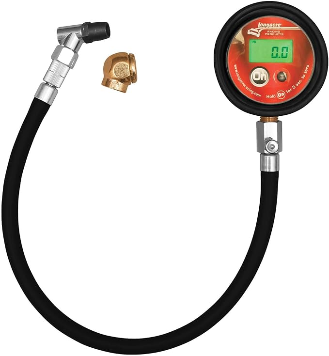 Longacre 52-53003 Semi Pro Digital Tire Pressure Gauge, 0-60