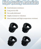 Rear Inner and Outer Parking Assist Sensor Retainer Bezels Fit for Ford F-150 F150 2015 2016 2017 2018 2019 2020, 4Pcs