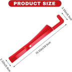 2PCS Car Seat Gap Filler, Vehicle Seat Organizer for Avoiding Dropped Items, Fill The Gap Between Seat and Console, No Drop Seats Guard for Coins Wallets Keys, Universal Car Accessories (Red)