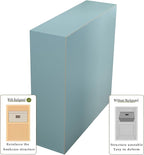 OSCHF 9-Cube Storage Shelf Bookcase - Wooden 3-Tier Floor Standing Open Bookshelf for Home and Office, Display Cabinet, Light