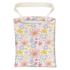 Car Trash Can, Cute Car Trash Bag, Hanging Car Organizer and Storage Bag, Trash Bin for Car Accessories, Vehicle, Travelling, Camping Cute Spring Flower