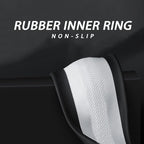 Yangday Leather Steering Wheel Cover for Toyota RAV4 Corolla Camry Highlander, 14.5-15 inches Car Steering Wheel Cover with N