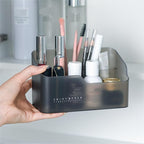 Makeup Organizer Mirror Cabinet Storage Box Desktop Cosmetics Storage Box Home Dressing Table Organization Storage Rack Stora