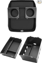 (3Pack) 2026 Palisade Center Console Organizer for Hyundai Palisade (Only fit Calligraphy)(Lower&Console Organizer Double-Layer), Durable ABS Plastic Console Tray 2026 Palisade Accessories