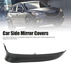 Aramox Car Rear View Mirror, Side Rear View Mirror Cover Rearview Mirror Moulding Trim Replacement for CX‑5 (Left)