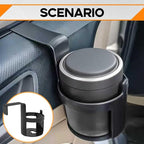 2-Pack Car Cup Holder, Waterproof and Durable, Portable Multifunction Automotive Cup Storage Accessories, Universal for Most 