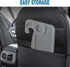 HORRY Steering Wheel Tray Universal Double-Sided Car Food Trays for Eating Reading Car Tray Table for Travel Cup Holder Desk for Driver Car Laptop Mount (Gray)