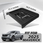 Muslogy Dashboard Storage Organizer Compatible with 2025 2026 Ford Maverick Accessories Center Console Insert with Magnetic Lid Hidden Panel Secret Compartment Fits 2025 2026 Maverick Behind Screen