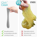 CLICK CLEAN Cleaning Gel for Car, 7oz Car Detailing Tools, Cleaning Putty Gel, Car Interior Cleaner Universal Dust Cleaner fo