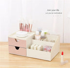 Cosmetics Organizer Dresser Cosmetic Storage Box Plastic Office Dresser Drawer Lipstick Type Skin Care Products Make Up Organ