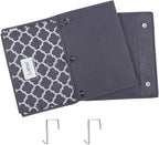 homyfort Over the Door File Organizer, Hanging File Folders, Wall Organizers and Storage for Mail, Magazine, Notebooks, Plann