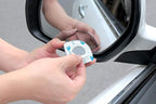 Verivue 2.5-Inch Fan-Shaped Blind Spot Mirrors for Cars, Universal Fit, HD Convex Wide Angle, Stick-On Frameless Side Mirror 