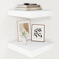 Vivelove 24/36/48/12 Inch Floating Shelves for Wall, 12 Deep Shelves for Room Wall Mounted, 2" Thick Floating Shelf for Livin