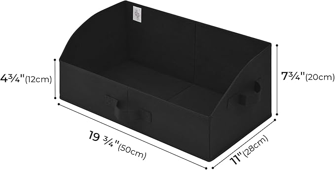 GRANNY SAYS Closet Organizer Bins, Trapezoid Storage Bin, Storage Baskets for Shelves, Collapsible Clothes Organizers and Sto