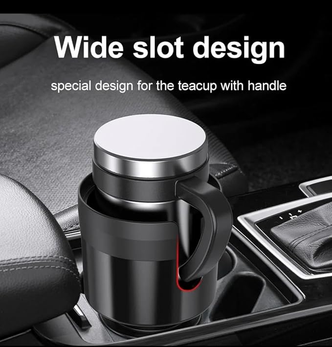 Car Cup Holder Expander with Adjustable Base, Cupholder Extender Holder for Car Compatible with Hydro Flasks 32/40 oz, Fits Y