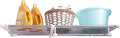 Hershii Closet Tension Shelf Expandable Telescopic Rod Heavy Duty Clothes Hanging Rail Adjustable DIY Storage Organizer Shoe 