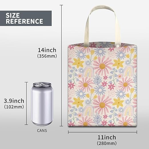 Car Trash Can, Cute Car Trash Bag, Hanging Car Organizer and Storage Bag, Trash Bin for Car Accessories, Vehicle, Travelling, Camping Cute Spring Flower
