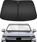 ARISMOTOR Windshield Sun Shade for Che-vrolet Chevy Tahoe 2021-2025 2026, Custom Fit Foldable Front Window Sunshade Sun Visor Protector, Block UV Rays Keep Your Car Cooler