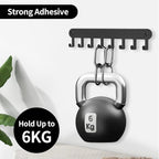 2 Pack Key Holder Wall Mount, Key Holder for Wall,Key Wall Holder, Key Hooks Hanging Keys, Key Hanger Wall Mount with 8 Hooks