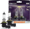 SYLVANIA - 9006 XtraVision Halogen Headlight Bulb - High-Performance Car Headlight - Replacement Halogen Light - For Automoti