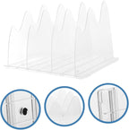 Garneck Hanging Closet Organizer Storage Box Shelf Dividers Closet Shelf Divider
