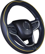 Mayco Bell Universal Standard Size Steering Wheel Cover Anti-Slip,Safety,Soft,Breathable,Durable,Full Surround,Comfortable Gr