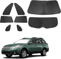 TINGLU Window Shades for Subaru Outback Wagon 2010-2014 Accessories Car Side Full Windows Windshield Sun Shade Sun UV Rays & Privacy Protection for Camping,Napping,and Relaxing 8PCS